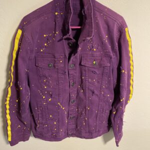 purple custom jacket