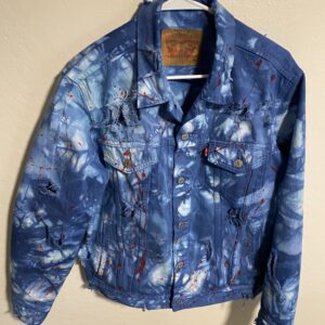 blue custom jacket