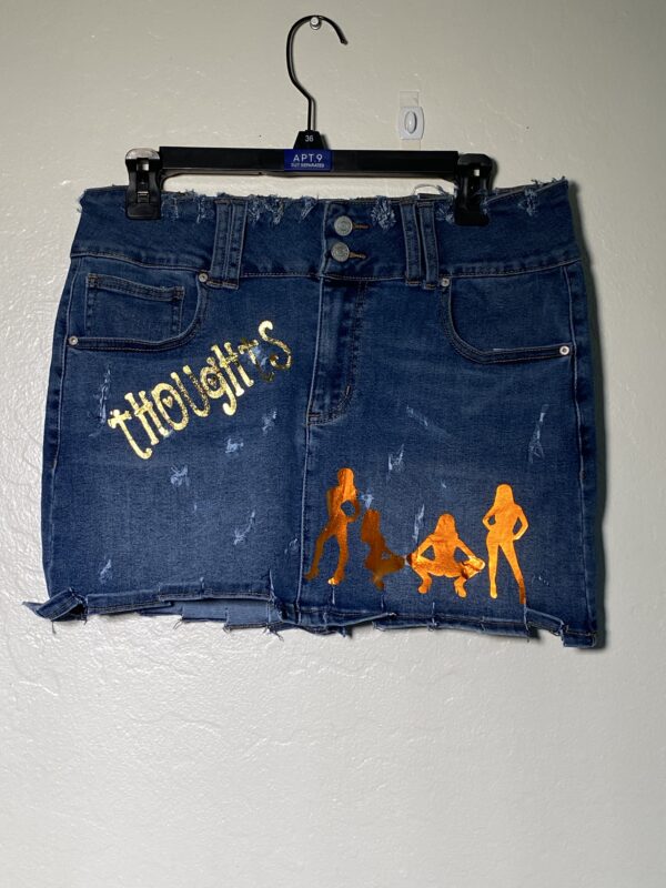 Custom Jean Skirt